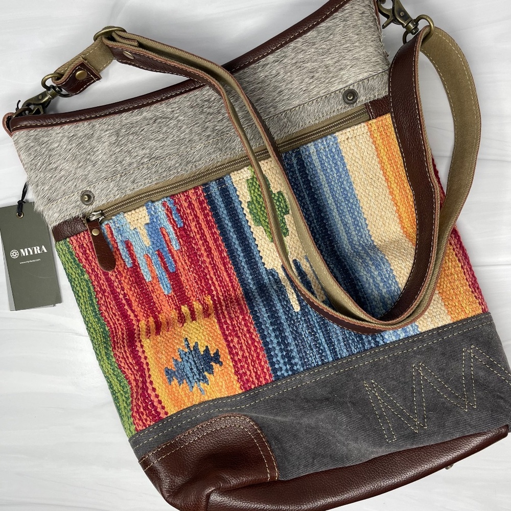 NWT - Technicolor Shoulder Bag